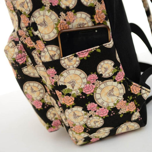 2016 Women Bag    s Backpack Canvas School Bag Printing Womens Shoulder Bags Rucksack mochila feminina #25