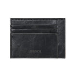 JINBAOLAI Wallets Men Leather ID Credit Card Holder Billfold Purse Clutch Black and Coffee Color For Mens #4M