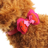 Super Deal  New Double Bowknot Adjustable Pet Collars Cat Dog Puppy Pet Collars XT
