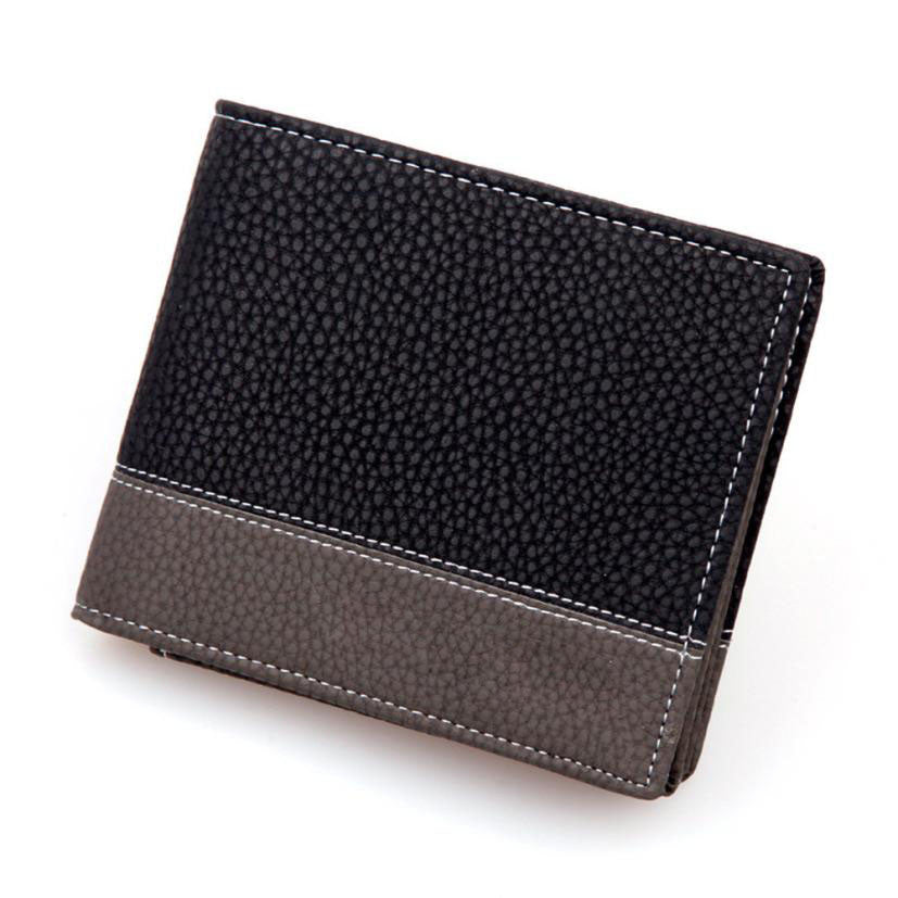 Xiniu men wallets punk business card holder clutch male partmanet for men leather carteiras homem #YHYW