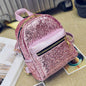 women backpacks leather 2017 School mini backpacks for girls Sequins Backpack for Ladies mochila feminina #0512YISI