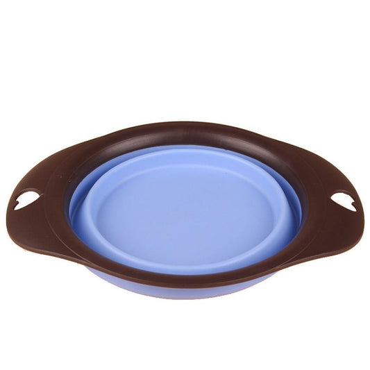 2016 pet dog products Non-toxic Silicone Folding Pet Bowl Outdoors mascotas roupa de cachorro