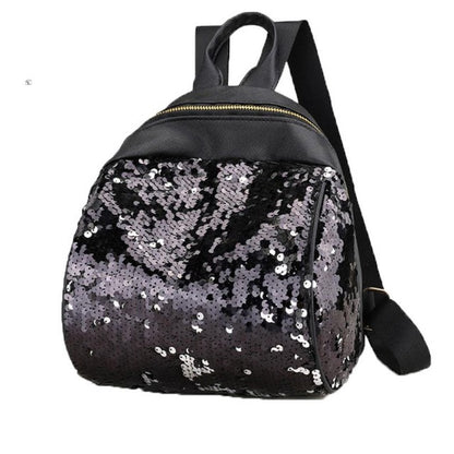 Xiniu fashion women backpack leather school bags  teenage girls Shiny Sequins Shoulder Bags #6M