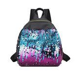Xiniu fashion women backpack leather school bags  teenage girls Shiny Sequins Shoulder Bags #6M