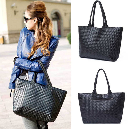 Fashion Simple new design Women Black Bags Shoulder bag for Women PU Leather Handbags Lady Hand Bag Promotion #Y5