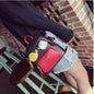 2017 new fashion cartoon backpacks for teenagers girls Funny Cute Women School Bag Mini Patchwork Backpack #5M