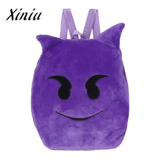 Xiniu Kids Backpack Cute Emoji Emoticon Shoulder Bags Animals Children Backpack For Baby School Bag  Satchel Rucksack