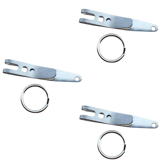 3PCS Outdoor Mini Pocket Clip Small Handmade Carabiner Hook Keychain Tool New Arrival