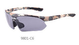 Outdoor Sport Sunglasses Men Army Military Bullet-proof Camouflage Goggles New Men's Cycle UV400 Mirror Glasses