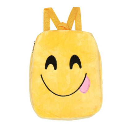 Xiniu Women Cute Emoji Emoticon Shoulder School Child Bag Backpack Satchel Rucksack#XTJ