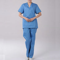 Men Medical Clothes Set Women Medical Hospital Nursing Clinic Scrub Tops Trousers Set Uniform Unisex Tops & Pants DAJ9067