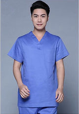Men Medical Clothes Set Women Medical Hospital Nursing Clinic Scrub Tops Trousers Set Uniform Unisex Tops & Pants DAJ9067