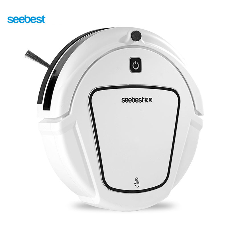 Seebest D720 MOMO 1.0 Dry Mopping Robot Vacuum Cleaner with Big Suction Power,2 side brush,Time Schedule Clean, Russia Warehouse