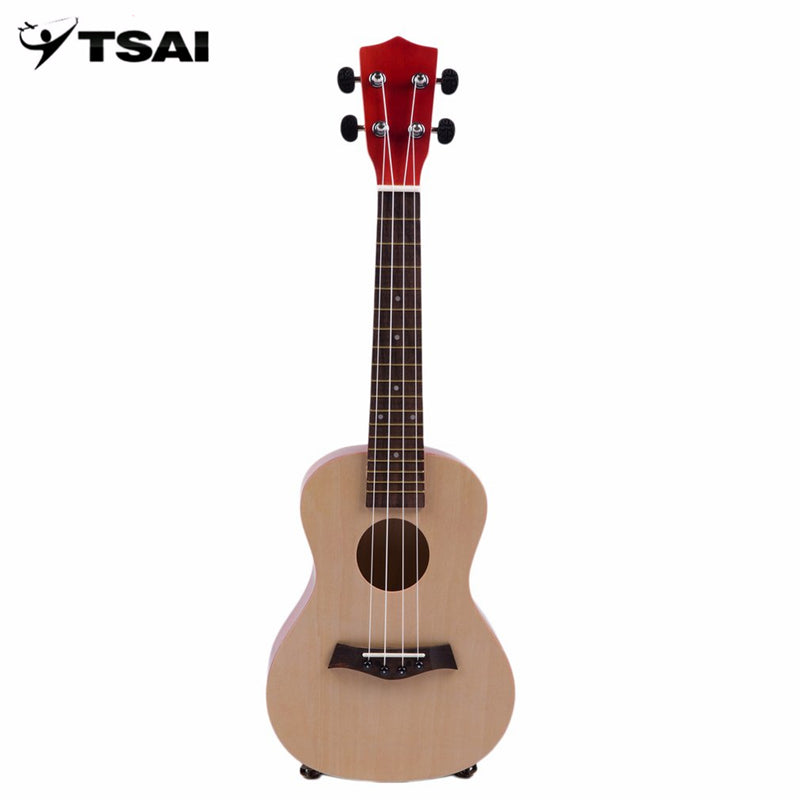 2017 TSAI 23 Inch Universal Wooden Ukulele Portable Size Hawaii Style Rosewood Ukelele Music Instrument For Beginners Players