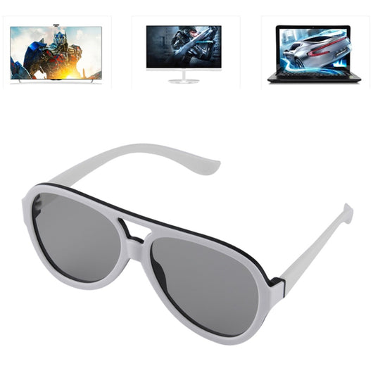 Universal Polarized 3D Glasses Passive Google Cardboard VR Virtual Reality 3D Game Movie TV Cinema Theatre Plastic Frame Glasses