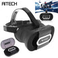 VRGO Foldable Portable Head-mounted 3D Virtual Reality VR Glasses With AR Function Storage Box for 4.7 - 6 Inch Phone Smartphone