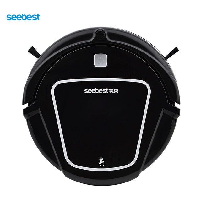 Seebest D720 MOMO 1.0 Dry Mopping Robot Vacuum Cleaner with Big Suction Power,2 side brush,Time Schedule Clean, Russia Warehouse