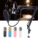 BM-700 Professional Studio Microphone Sound Recording Broadcasting Condenser Microphones Wired Mic KTV Mic+ Shock Mount Anti