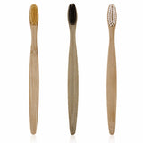 3pcs/lot Environment-friendly Wood Toothbrush Bamboo Toothbrush Soft Bamboo Fibre Wooden Handle Low-carbon Eco-friendly