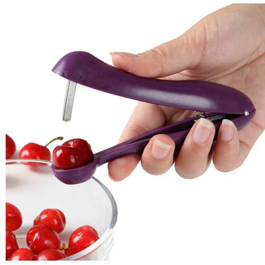 Kitchen Fashionable Easy Cherry Fruit Core Seed Remover Cherry Gadgets Tools Fruit Cherry Pitter Corer Kitchen Tool Accessories