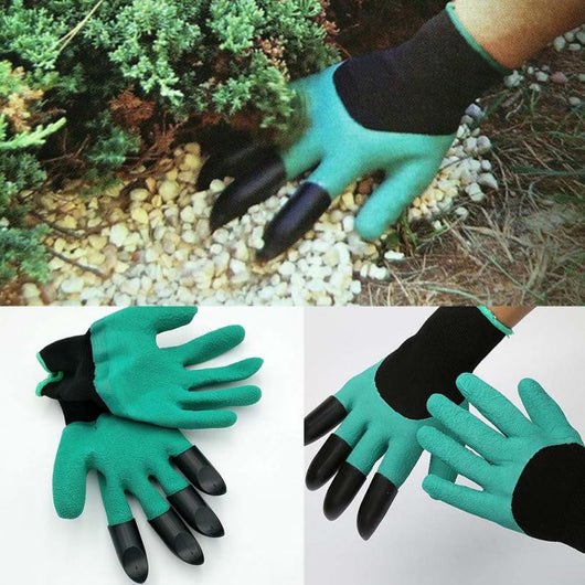 Universal Breathable Solid Color Garden Household Gloves Waterproof Non-Slip Beach Protective Garden Gloves For Digging