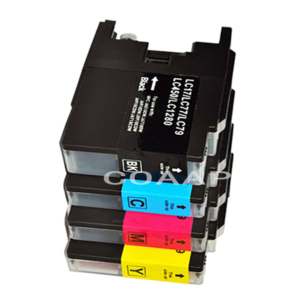 1Set Ink cartridge Compatible Brother LC1240 LC1280 For Brother MFC J6510DW J6710 J6910DW J6710DW J430W J5910DW J625DW printer