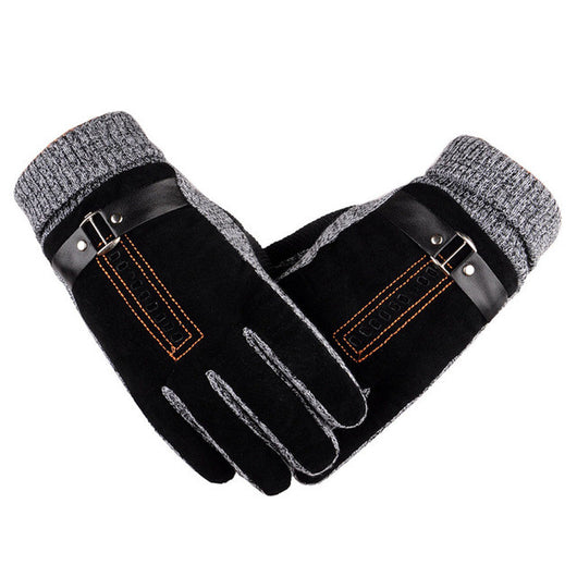 Fashion Women Men Winter Warm Motorcycle Ski Snow Snowboard Gloves Warm Cashmere Lining Tactical Gloves