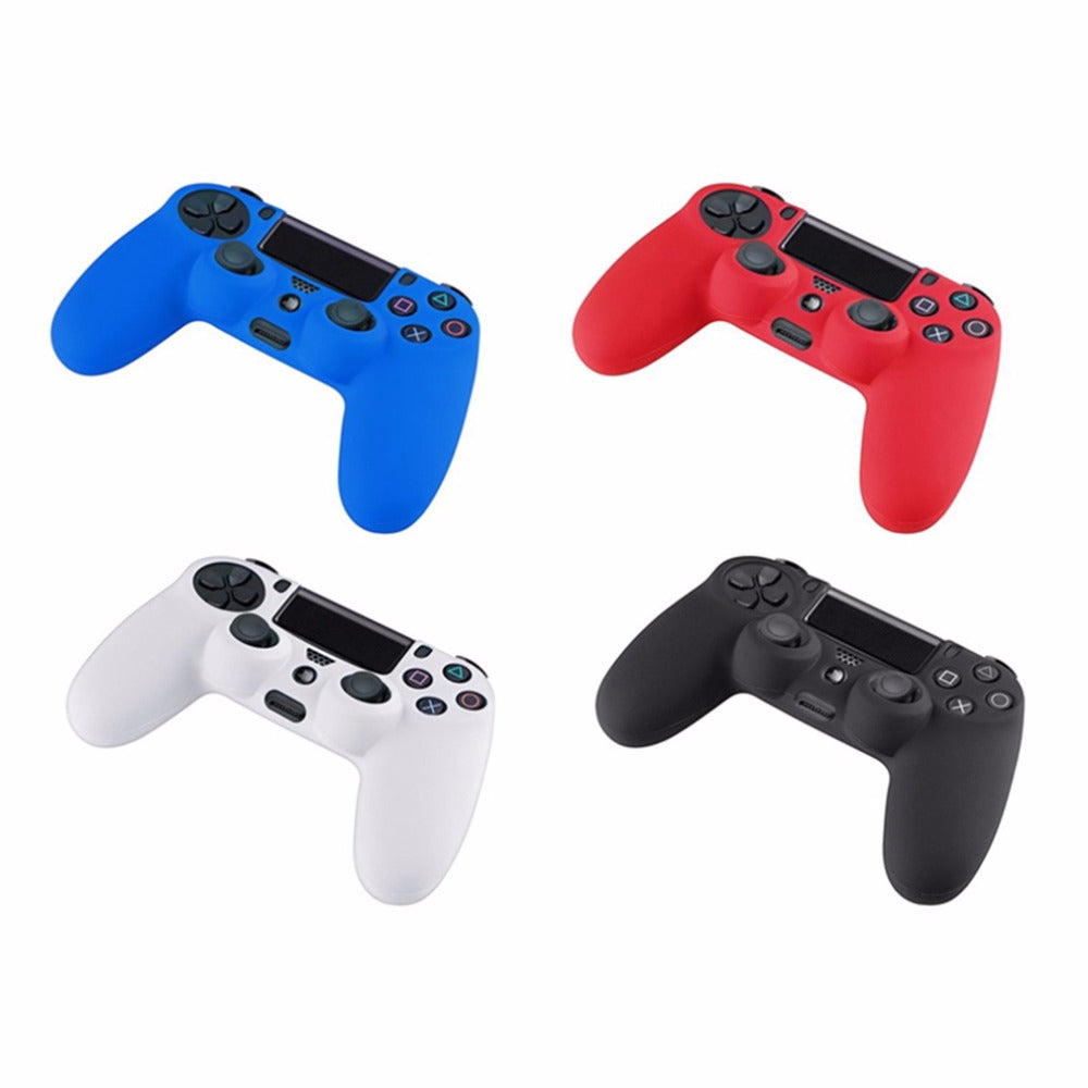 Soft Silicone Rubber Gel Skin Case Cover For Sony PlayStation 4 PS4 Controller