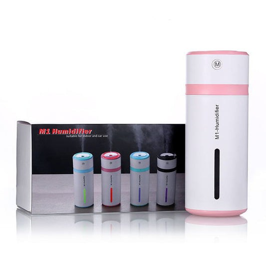 230ML Ultrasonic Humidifier USB Car Humidifier Mini Aroma Essential Oil Diffuser Aromatherapy Mist Maker Home Office