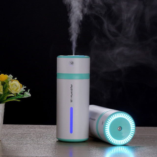 230ML Ultrasonic Humidifier USB Car Humidifier Mini Aroma Essential Oil Diffuser Aromatherapy Mist Maker Home Office