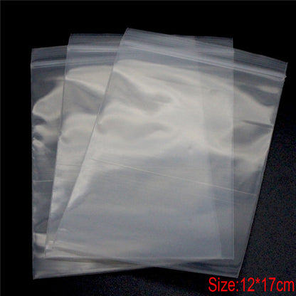 Lucia crafts Multi Sizes Option DIY  Transparent  Bags Storage Bag Zip lock Reclosable PP Plastic Poly  19010022