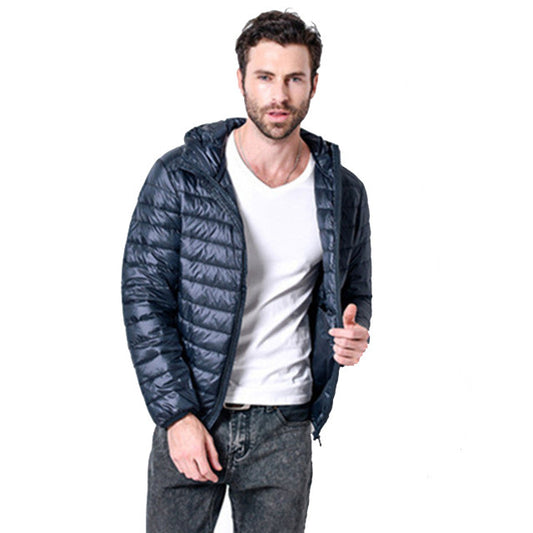 White Duck Down Jacket Men