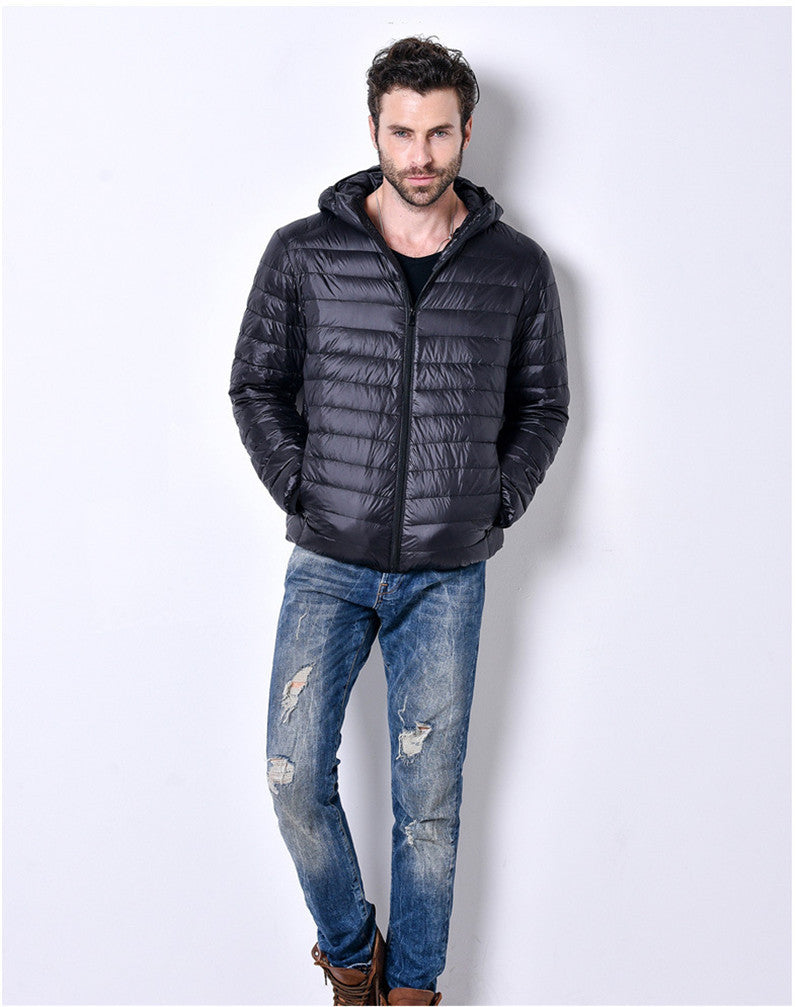 White Duck Down Jacket Men