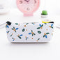 Cute Fresh plants student Pencil Bag papelaria canvas Pencil Case stationery material escolor school supplies