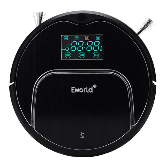 Eworld M883 Smart Dry And Wet Mop Robot Vacuum Cleaner For Home Auto Charge HEPA Filter Sensor Household Floor Clean Robot