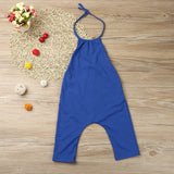 Kid Baby Girls Straps Rompers Jumpsuits Piece Pants Clothing Toddler drop shipping girls clothing
