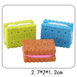 2 Pcs/lot Food Biscuits modeling mini eraser grape eraser creative kawaii stationery school supplies papelaria gift for kids
