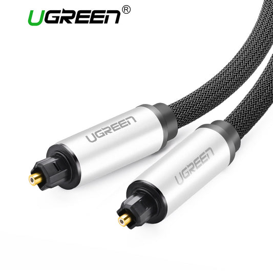 Ugreen Toslink  Digital Cable Optical Fiber Audio Cable Adapter 1m 2m 3m for TV Blueray PS3 XBOX DVD CD Mini Disc AV