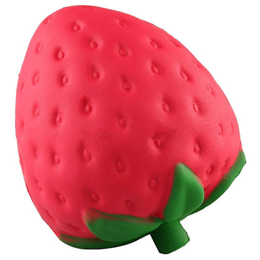 Strawberry Cream Scented Slow Rising Toy 2017 Squeeze Squishy Kawaii Cute Straps Sweet Cream Scented Bread Cake Kid Toy Gift