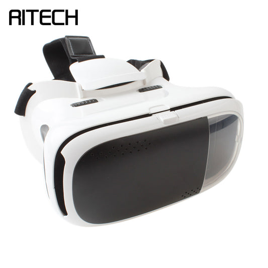 RITECH II VR 3D Glasses Virtual Reality 3D Movies Version Google Cardboard Magnet VR IMAX 3D Glasses for 3.5-6 Inch Mobile Phone