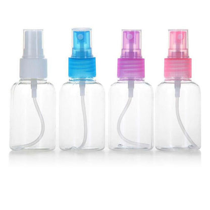 Plastic Spray Bottle 10/20/30ml LightweightTransparent Refillable Atomizer Convenient  Women Perfume Bottle Cosmetic Containers