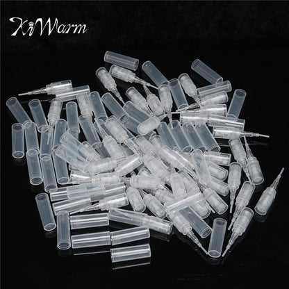 KiWarm 50Pcs Plastic Atomizer Spray Bottle 3ml/5ml/10ml Refillable Perfume Vials Transparent Storage Home Travel Bottles