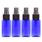 4PC/set 30ml Blue Empty Spray Bottle Plastic Sprayer Bottles Perfume Container Refillable Cosmetic Atomizer For Tarvel Hydrating