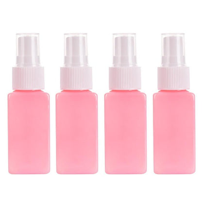 4PC/set 30ml Blue Empty Spray Bottle Plastic Sprayer Bottles Perfume Container Refillable Cosmetic Atomizer For Tarvel Hydrating