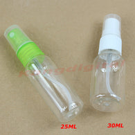 U119 Hot Sell 3pcs/lot 25/35/50ML Empty Plastic Perfume Transparent Atomizer Spray Bottle Mini Small New