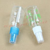 U119 Hot Sell 2pcs/lot 50ML Empty Plastic Transparent Perfume Atomizer Spray Mini Bottle