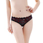 Low-Rise Women Sexy Lace Lady Panties Seamless Breathable Panty Hollow Briefs BK