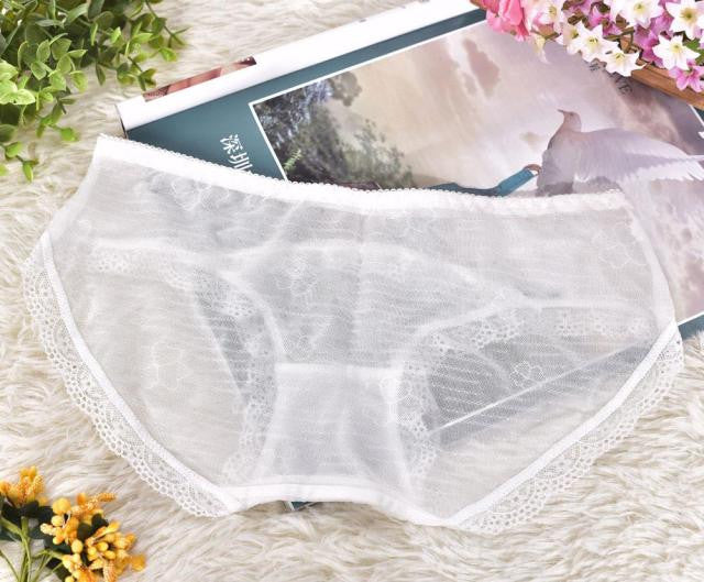 Women's Lace Panties Briefs Bikini Knickers Underwear BK