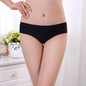 Women Invisible Underwear Spandex Seamless Crotch BK