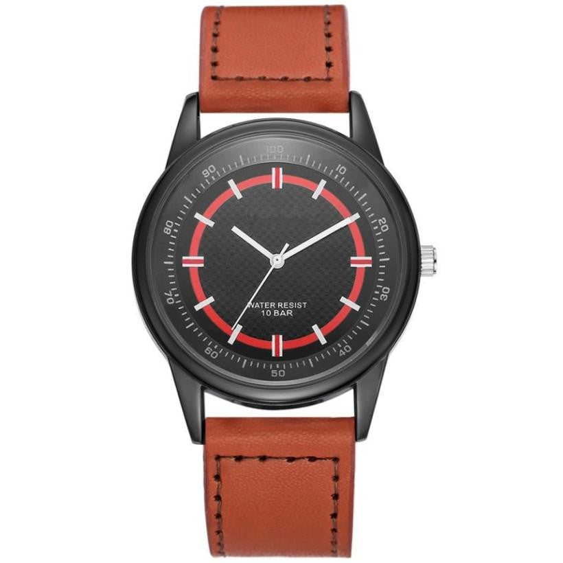 GAIETY Men Watch Leather Analog Quartz Watches Watches Men Sports Quartz-watch Relogio Masculino